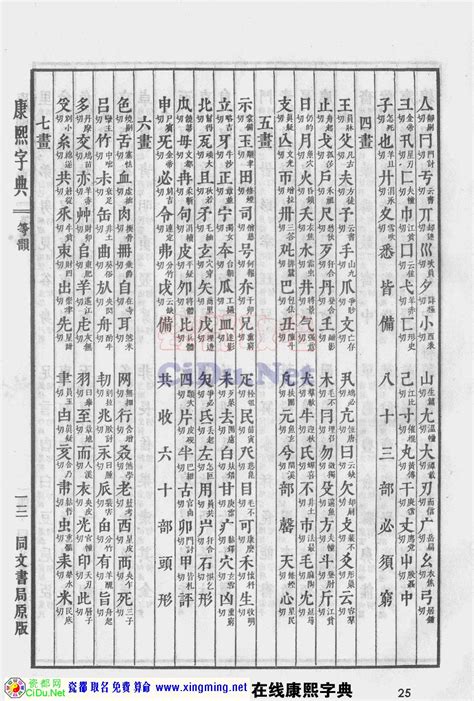 國字五行|康熙字典：國字解释、笔画、部首、五行、原图扫描版